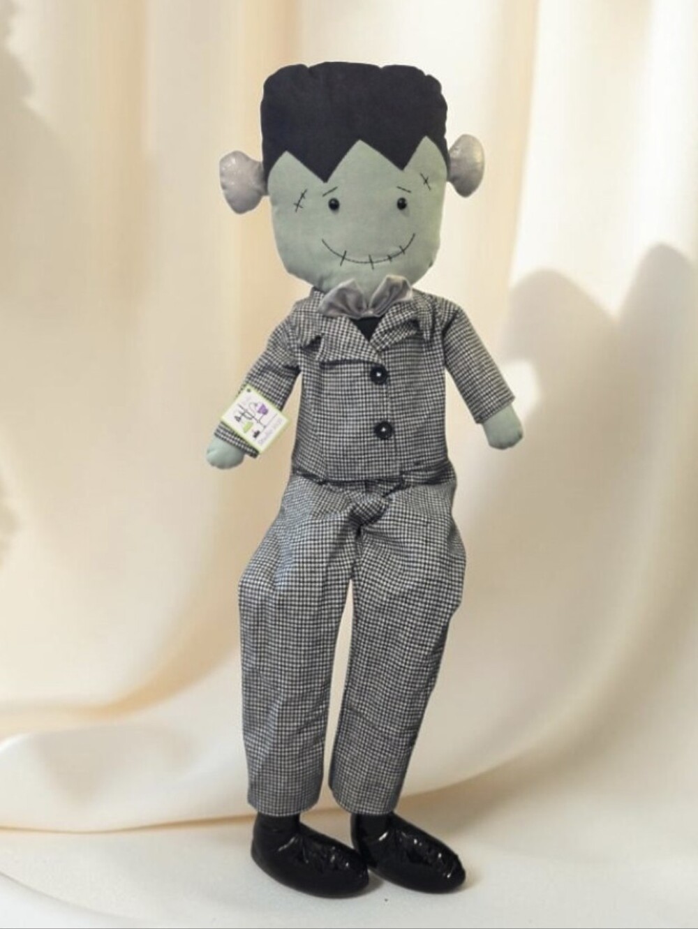NWT 4 Foot Weighted Frankenstein  Doll - Gray & Green